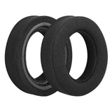 Geekria Comfort Mesh Fabric Replacement Ear Pads for Corsair HS70 PRO, HS60 PRO, HS50 PRO Headphones Ear Cushions, Headset Earpads, Ear Cups Cover Repair Parts (Black)