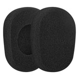 Geekria Comfort Foam Replacement Ear Pads + Mic Windscreen Foam Compatible with BlueParrott B450-XT, B450XT Headphones Mic Foam Cover + Ear Cushions / Cushion Pad Repair Parts (Black)