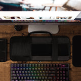 Geekria 90%-96% Keyboard Case, Hard Shell Travel Carrying Bag for 100 Keys Mechanical Keyboard, Compatible with RK Royal KLUDGE RK100, ASUS ROG Strix Scope II 96, Keychron Q5, AULA F99