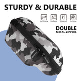 Geekria Gaming Controller Case Compatible with PS5 Dual Sense Wireless Controller, PlayStation 5 Controller Travel Cases, Gaming Accessories Protective Cover Storage Carrying Bag (Camouflage)
