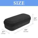 Geekria Carrying Case for Osmo Pocket 3, Portable Storage Small Protector Hard Bag Compatible with DJI Osmo Pocket 3, Protective with Cable Storage, Wrist Strap, Carabiner Accessories (Grey)