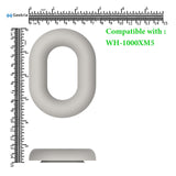 Geekria Silicone Earpads Cover Compatible with Sony WH-1000XM5, WH1000XM5 Wireless Headphones, Ear Cups Cover / Ear Cushions Cover Sweatproof & Easily Washable (Beige)