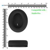 Geekria SNAP Replacement Ear Pads Kit for Beats Studio Pro Headphones, Magnetic Easy Switch Cushions, Quick Exchange Earpads, Repair Parts ( Mesh Fabric Black, 1 Pair)