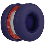 Geekria QuickFit Replacement Ear Pads for Beats Solo 3 (A1796), Solo 3.0 Wireless On-Ear Headphones Ear Cushions, Headset Earpads, Ear Cups Cover Repair Parts (Pop Purple)