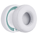 Geekria QuickFit Replacement Ear Pads for Monster Beats Pro Detox Headphones Ear Cushions, Headset Earpads, Ear Cups Cover Repair Parts (White)