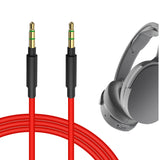 Geekria Audio Cable Compatible with Skullcandy Hesh Evo, Hesh 3, Crusher Evo, Crusher, Crusher ANC, Grind, Venue, Crusher ANC 2, Riff 2, 3.5mm Aux Replacement Stereo Cord (4 ft / 1.2 m)