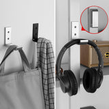 Geekria Foldable Wall Mount Headphones Holder, Headset Wall Hanger, Aluminum Wall Mount Hook, Hold Up to 1KG with 3M Adhesive Tape, 20KG with Screws, Stand Come with Headband Protective Pad