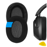 Geekria Sport Cooling-Gel Replacement Ear Pads for SONY WH-XB910N Headphones Ear Cushions, Headset Earpads, Ear Cups Cover Repair Parts (Black)