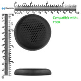 Geekria QuickFit Replacement Ear Pads for AKG Y500, Y 500 Headphones Ear Cushions, Headset Earpads, Ear Cups Cover Repair Parts (Black)