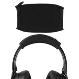 Geekria Flex Fabric Headband Cover Compatible with Skullcandy Crusher Evo, Crusher ANC, Crusher ANC 2, Hesh 3, Hesh Evo, Hesh ANC, Venue Headphones, Replacement Repair Part (Black)