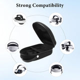 Geekria Shield Storage Case Carrying Case Compatible with Meta Quest 3, Drop and Scratch Proof Portable Bag Protect VR Device and Accessories, Suitable for Travel and Home Bag (Black)