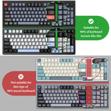 Geekria 90%-96% Keyboard Case, Hard Shell Travel Carrying Bag for 100 Keys Mechanical Keyboard, Compatible with RK Royal KLUDGE RK100, ASUS ROG Strix Scope II 96, Keychron Q5, AULA F99