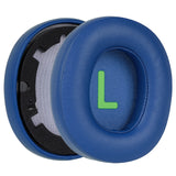Geekria QuickFit Replacement Ear Pads for JBL JR460 Headphones Ear Cushions, Headset Earpads, Ear Cups Cover Repair Parts (Blue)