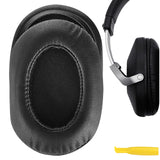 Geekria QuickFit Replacement Ear Pads for SONY MDR-Z1000 ZX1000 Headphones Ear Cushions, Headset Earpads, Ear Cups Cover Repair Parts (Black)