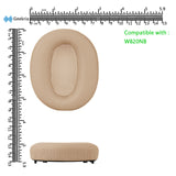 Geekria QuickFit Replacement Ear Pads for Edifier W820NB Headphones Ear Cushions, Headset Earpads, Ear Cups Cover Repair Parts (Khaki)