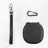 Geekria Shield Earbuds Case Compatible with Beats Powerbeats Pro 2 True Wireless Earbuds, Replacement Protective Hard Shell Travel Carrying Bag with Cable Storage, Waterproof Portable (Grey)