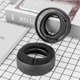 Geekria Comfort Hybrid Velour Replacement Ear Pads for Sony PlayStation 5 PULSE 3D PS5 Wireless Headphones Ear Cushions, Headset Earpads, Ear Cups Cover Repair Parts (Black)