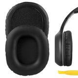 Geekria QuickFit Replacement Ear Pads for Edifier W800BT (FCC ID:Z9G-EDF41), K815, W808BT Headphones Ear Cushions, Headset Earpads, Ear Cups Cover Repair Parts (Black)