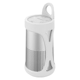 Geekria Silicone Speaker Case Cover, Compatible with Bose SoundLink Revolve, Replacement Bluetooth Speakers Travel Carrying Case with Keychain Hook