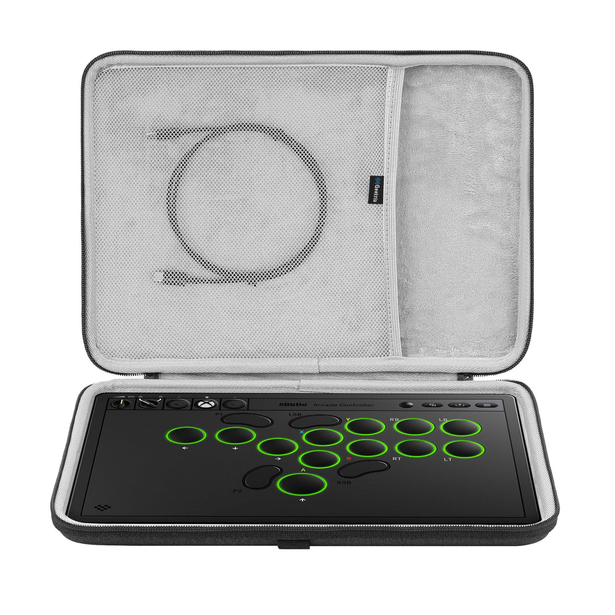 Geekria Hard Shell Travel Carrying Case Compatible with Razer Kitsune