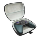 Geekria Shield Case Compatible with Amazon Luna Controller, Hard Shell Case Travel Carrying Portable Storage Bag with Internal Mesh Pocket for Charging Cable (Black)