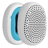 Geekria QuickFit Replacement Ear Pads for Skullcandy Riff Wireless Headphones Ear Cushions, Headset Earpads, Ear Cups Cover Repair Parts (White)