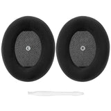 Geekria Comfort Velour Replacement Ear Pads for HyperX Cloud Orbit S Headphones Ear Cushions, Repair Parts (Black)