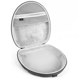 Geekria Shield Headphones Case Compatible with B&O Beoplay H95, H9, H9 3rd Gen, H9i, H8, H7 H6, H4, H2 Case, Replacement Hard Shell Travel Carrying Bag with Cable Storage (Seashell, Black)