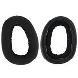Geekria Comfort Hybrid Velour Replacement Ear Pads for Sennheiser GSP 600, GSP 601 GSP 602, GSP 670, GSP 500 Headphones Ear Cushions, Repair Parts with Video Guide (Black)