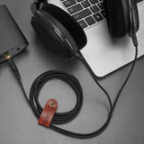 Geekria Audio Cable Compatible with Sennheiser HD 600, HD 650, HD 660S2, HD 6XX Headphones Cable, 3.5mm (1/8'') to 2Pin Braided Nylon Replacement Cord with 6.35mm to 3.5mm Adapter (4.9 ft / 1.5 m)