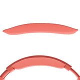 Geekria Protein Leather Headband Pad Compatible with SONY MDR-100ABN, WH-H900N, Headphones Replacement Band, Headset Head Cushion Cover Repair Part (Twilight Red)