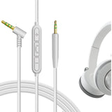 Geekria Audio Cable with Mic and Mute Control Compatible with JBL Tune 770NC/760NC, Live 760NC/670NC Headphones, 3.5mm to 2.5mm Replacement Stereo Cord (4ft / 1.2m)