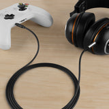 Geekria Audio Cable Compatible with Turtle Beach PX5, XP500, XP400, X42, X41, DX12, DX11, DPX21, DXL1, X12, X11, XL1, X32, X31, XP300, 2.5mm Replacement Stereo Cord (3 ft / 1 m)