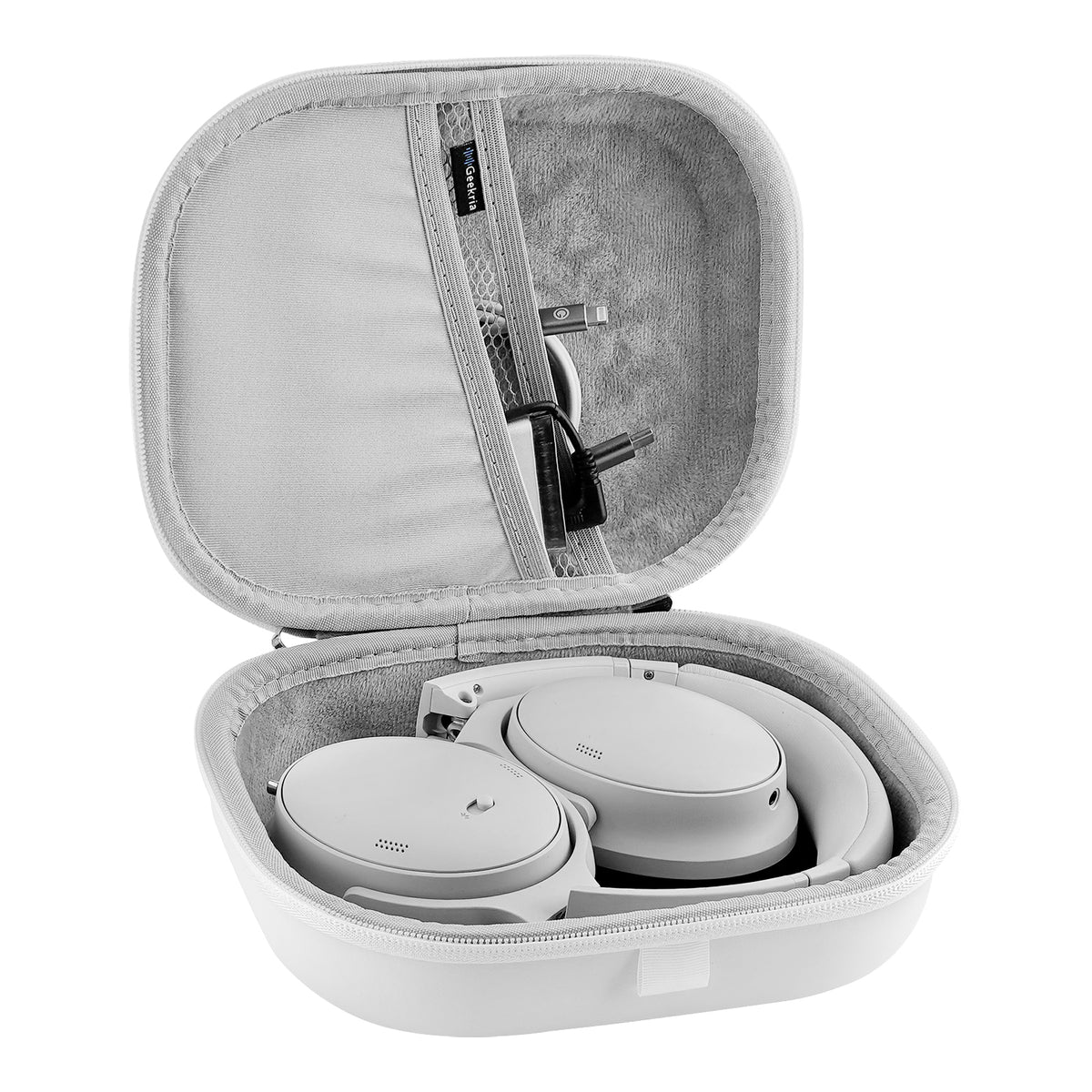 Geekria Shield Headphones Case Compatible with Bose QC Ultra