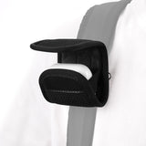 Geekria Earbuds Soft Case, Compatible with Apple AirPods Pro 2 and AirPods 4/3/2/1, Suitable for Travel, Mountaineering, Washable, with Velcro, Can be Attached to Shoulder Strap or Backpack