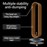 Geekria Wooden | Aluminum Alloy Headphones Stand for Over-Ear Headphones, Gaming Headset Holder, Desk Display Hanger with Solid Heavy Base Compatible with Sony, Bose, Shure, Jabra, JBL (Walnut)