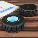 Geekria QuickFit Replacement Ear Pads for SONY MDR-XB300 Headphones Ear Cushions, Headset Earpads, Ear Cups Cover Repair Parts (Black)