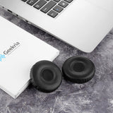 Geekria QuickFit Replacement Ear Pads for AKG Y40 Y45 Y45BT Headphones Ear Cushions, Headset Earpads, Ear Cups Cover Repair Parts (Black)