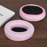 Geekria PRO Extra Thick Mesh Fabric Replacement Ear Pads for Logitech G Pro, G Pro X, G Pro X 2, G Pro X League of Legends Edition Headphones Ear Cushions, Headset Earpads (Pink)