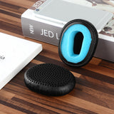 Geekria QuickFit Replacement Ear Pads for Skullcandy Riff Riff 2 Wireless Headphones Ear Cushions, Headset Earpads, Ear Cups Cover Repair Parts (Black)