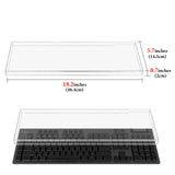 Geekria Keyboard Dust Cover, Clear Acrylic Keypads Cover Compatible with Logitech G915 / Logitech G915 X Lightspeed / Logitech G815