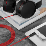 Geekria Audio Cable Compatible with Sony WH-ULT900N WH-XB920N WH-H710N WH-H700N WH-H810 WH-1000XM5 WH-1000XM4 INZONE H5 Headphones Cable, 1/8" (3.5mm) to 3.5mm Replacement Stereo Cord (4 ft/1.2 m)