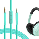 Geekria Audio Cable with Mic Compatible with Bose SoundTrue II, SoundTrue, SoundLink II, SoundLink Headphones, 3.5mm to 2.5mm Replacement Cord, Headphone Auxiliary Wire (4.9 ft/1.5 m)