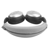 Geekria Flex Fabric Headband Cover Compatible with Bose QuietComfort QC 15, QC2 Headphones, Sweat-Resistant, Replacement Repair Part, Easy DIY Installation (Gray)