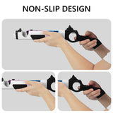 Geekria Game Gun Compatible with Nintendo Switch/OLED Joy-Cons Grip, Fit for Splatoon, Resident Evil, Juarez, Hunting Simulator, Wolfenstein, Sniper Elite, Type Shooting Gaming Accessories
