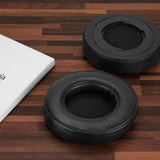 Geekria Elite Sheepskin Replacement Ear Pads for Razer Kraken Pro V2, Kraken 7.1 V2, Stormtrooper/Pewdiepie Edition Headphones Ear Cushions, Headset Earpads, Ear Cups Cover Repair Parts (Black)