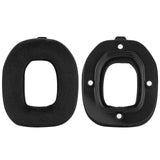 Geekria Comfort Velour Replacement Ear Pads for Astro A40 TR Headphones Ear Cushions, Headset Earpads, Ear Cups Cover Repair Parts (Black)