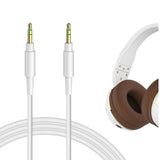 Geekria Audio Cable Compatible with Skullcandy Hesh Evo, Crusher Evo, Crusher Wireless, Hesh 3, Hesh 2, Aviator, Venue, Mix Master, Riff 2, 3.5mm Aux Replacement Stereo Cord (4 ft / 1.2 m)
