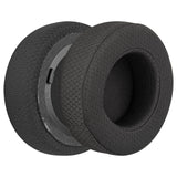 Geekria Comfort Mesh Fabric Replacement Ear Pads for Corsair Virtuoso RGB, Virtuoso RGB Wireless SE, Virtuoso RGB Wireless XT Headphones Ear Cushions, Ear Cups Cover Repair Parts (Black)