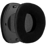 Geekria Comfort Velour Replacement Ear Pads for Sennheiser RS 160/170/180, HDR160/170/180 Headphones, Repair Parts (Black)